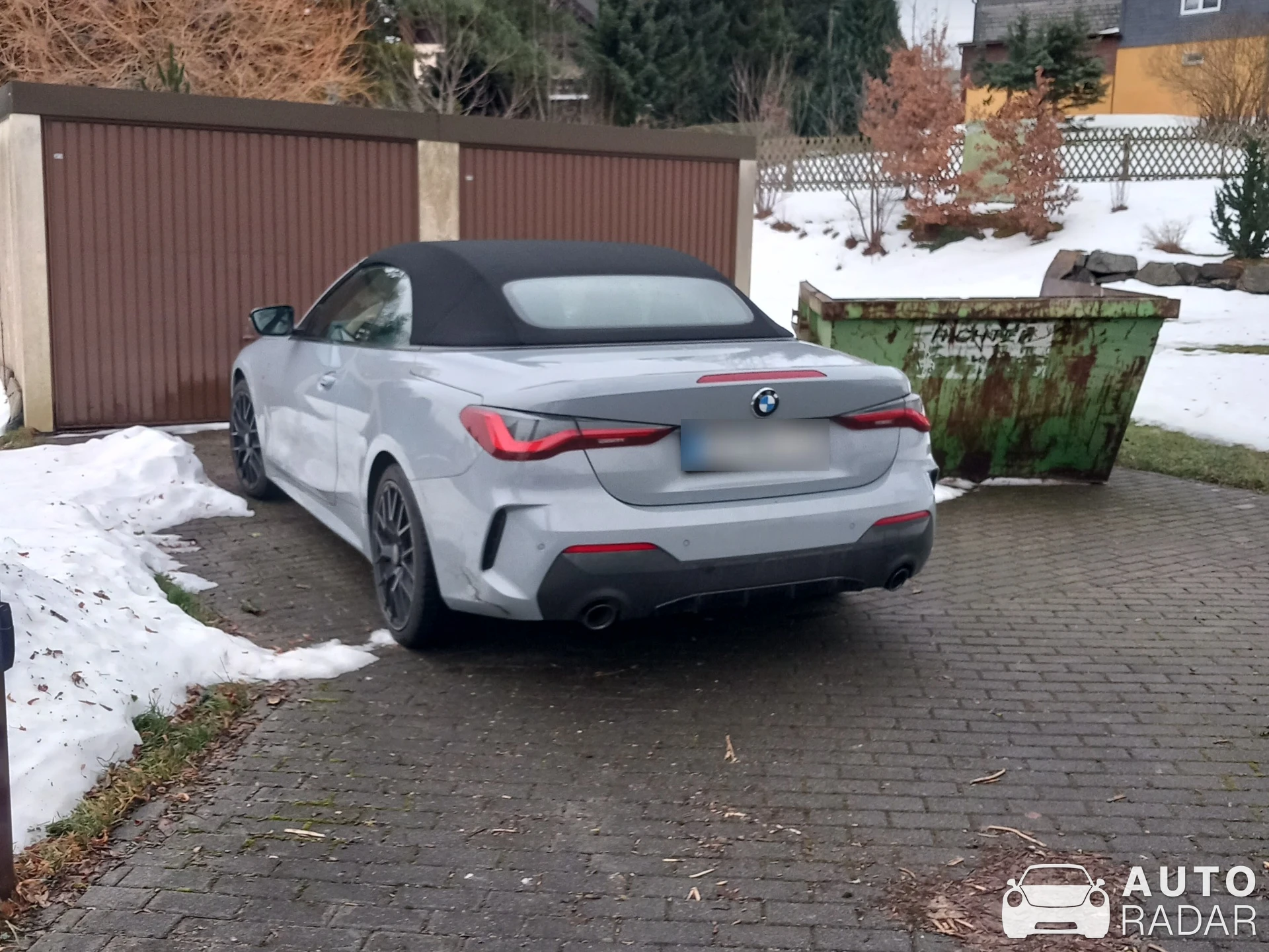 BMW M4 F83 Convertible Competition spotted in Zwönitz, Germany