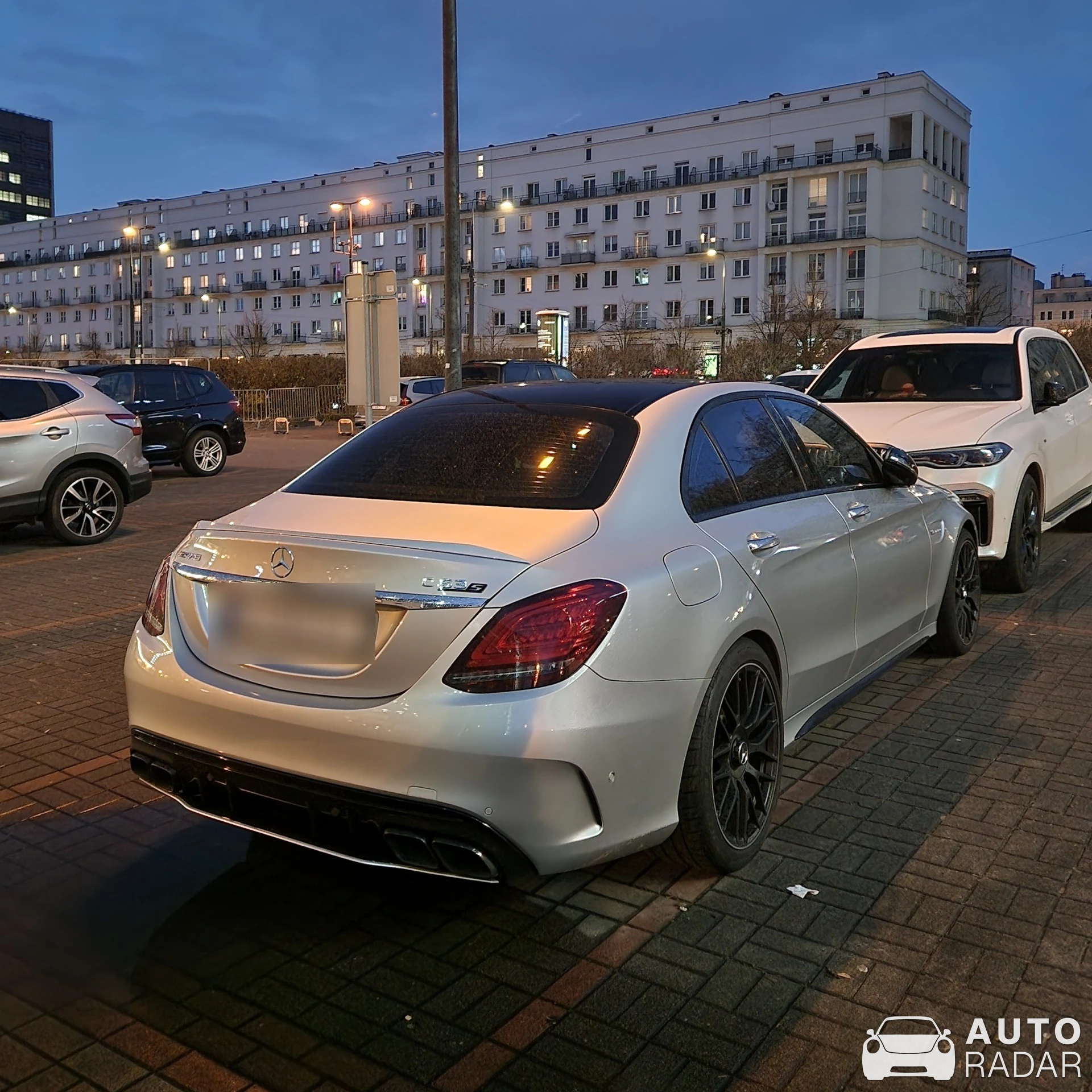 Mercedes-AMG C 63 S W205 spotted in Warszawa, Poland