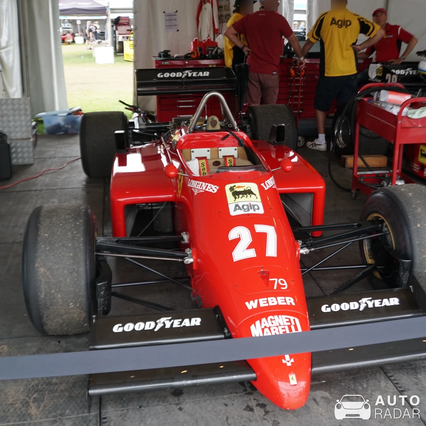 Ferrari 156 spotted in Urrbrae