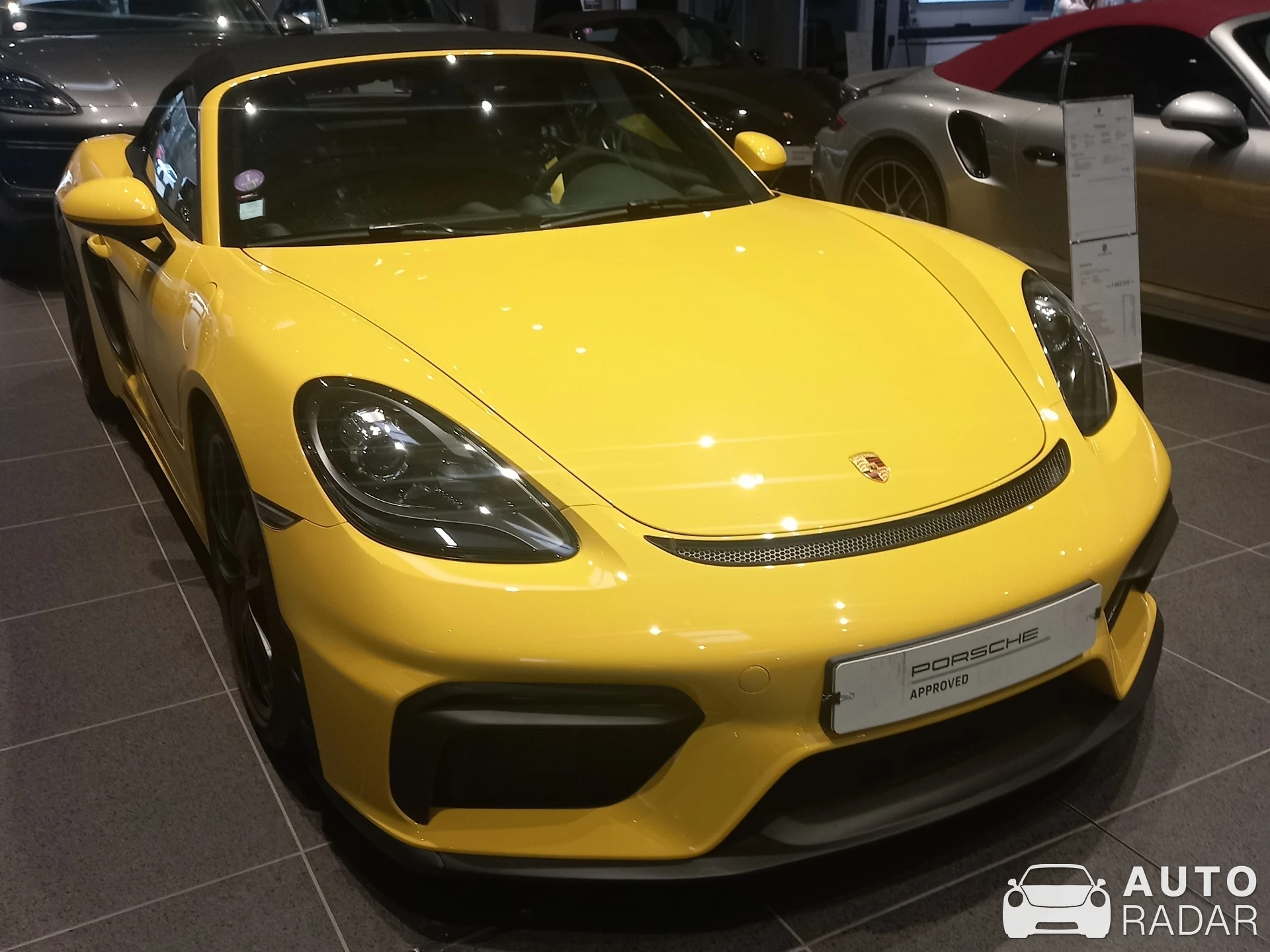 Porsche 718 Spyder spotted in Epagny Metz-Tessy, France