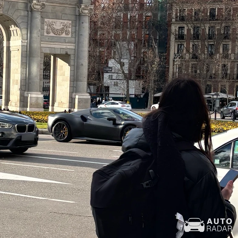Ferrari 296 GTS spotted in Madrid, España