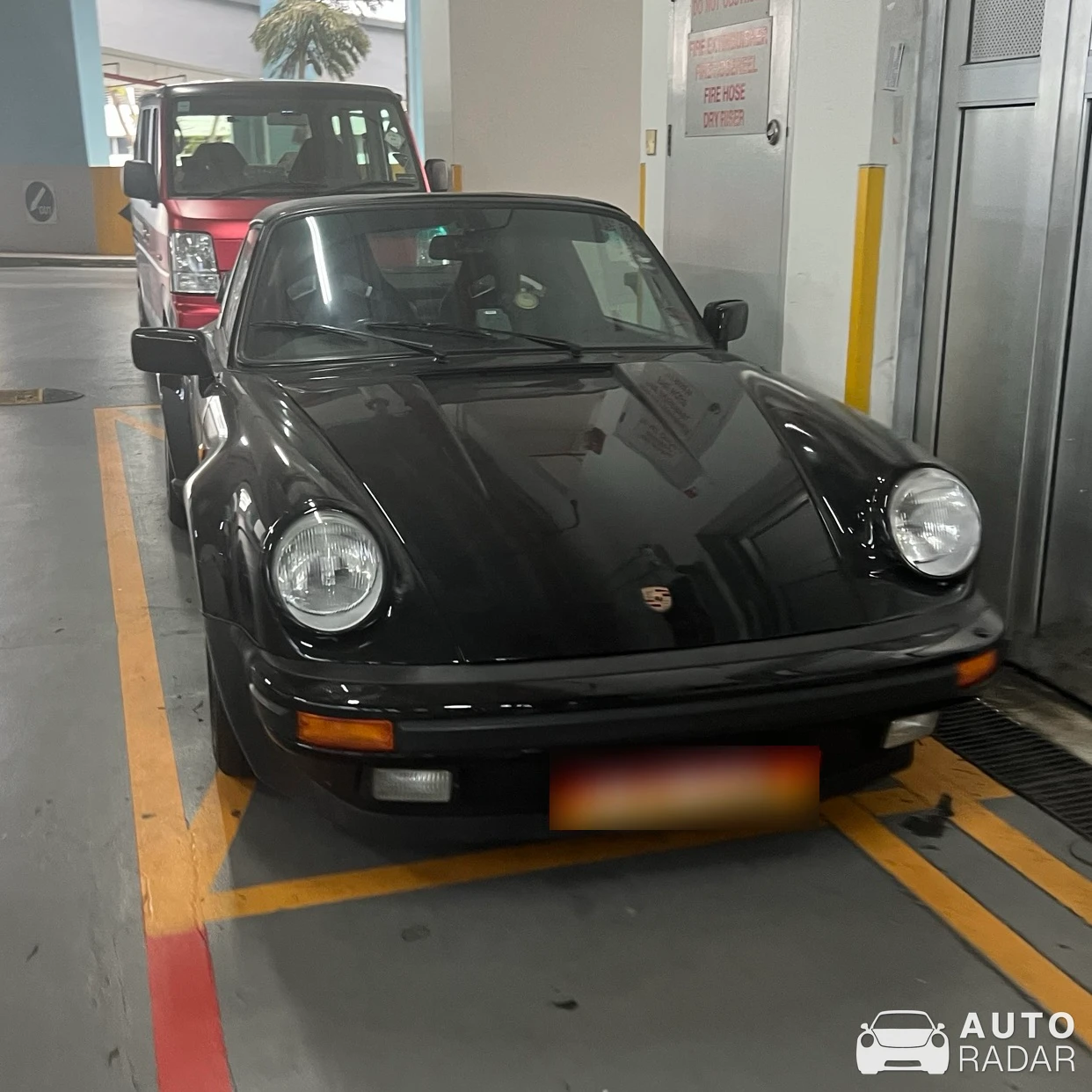 Porsche 930 Turbo Targa spotted in Singapore