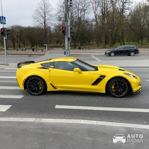 Chevrolet Corvette C7 spotted in Tallinn, Estonia