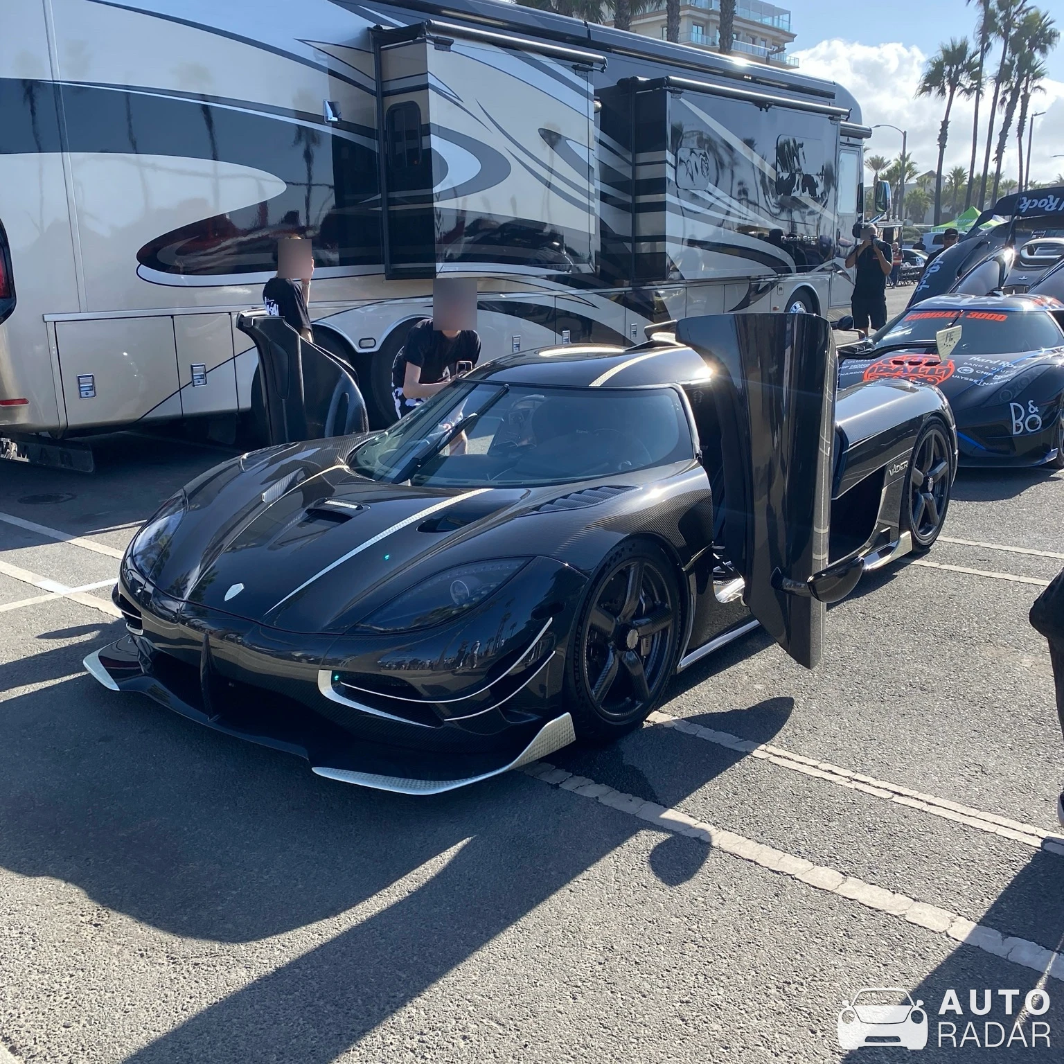 Koenigsegg Agera RS FE Vader spotted in Huntington Beach