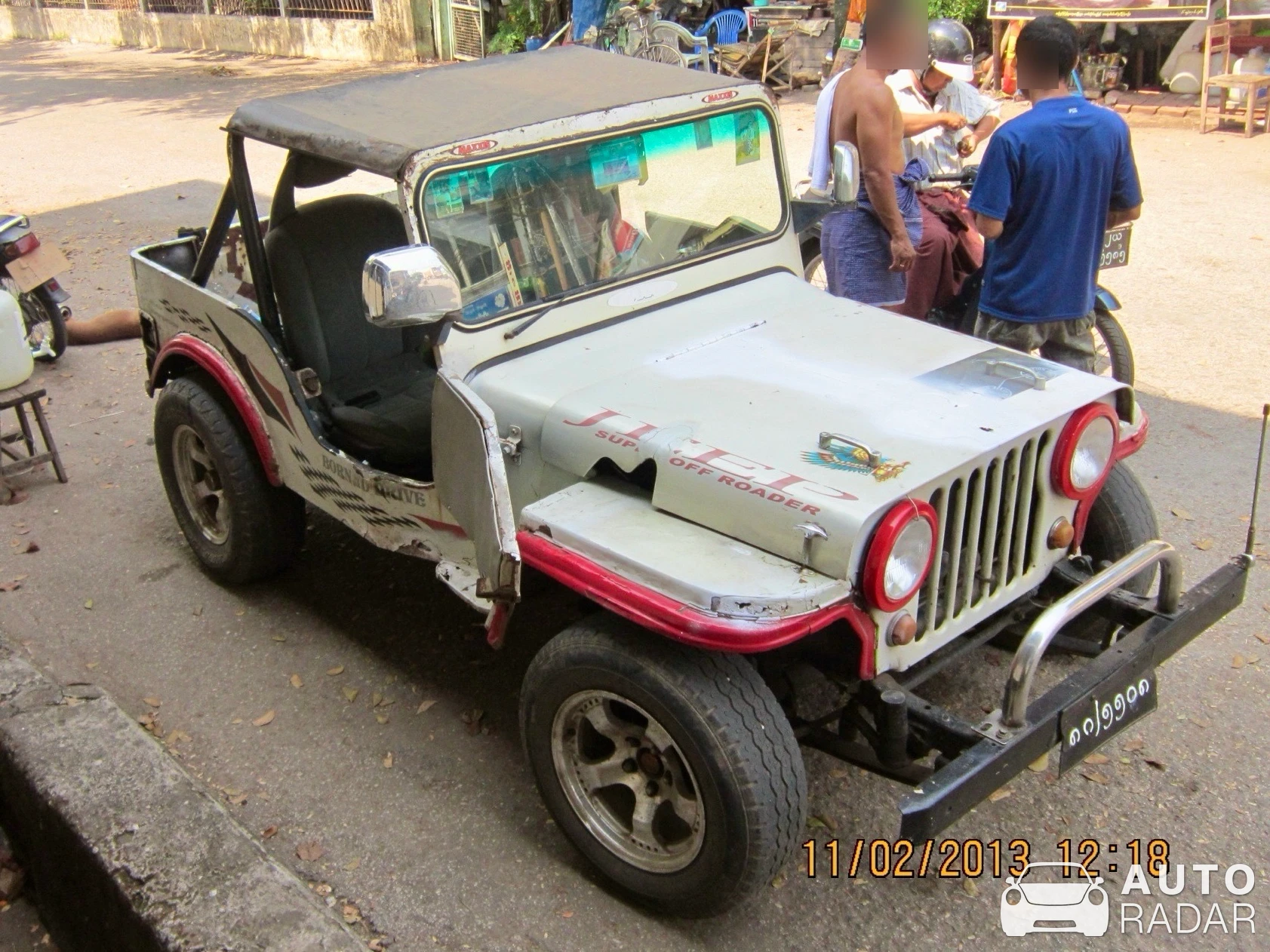 Jeep Renegade spotted in Mawlamyine