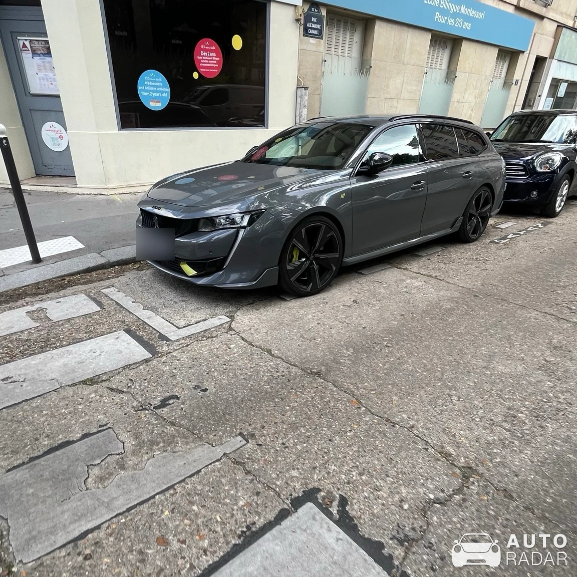 Peugeot 508 PSE spotted in Paris