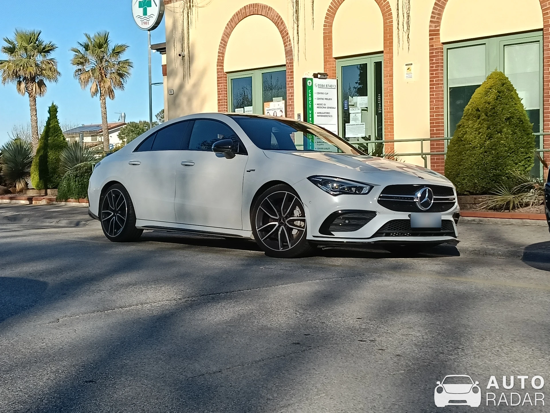 Mercedes-AMG CLA 35 C118 spotted in Forte dei Marmi