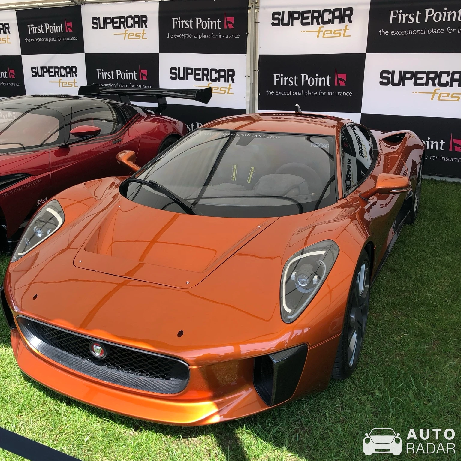 Jaguar C-X75 spotted