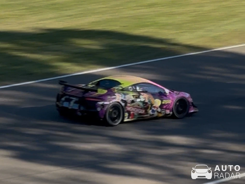 McLaren Artura GT4 spotted in Mont-Tremblant