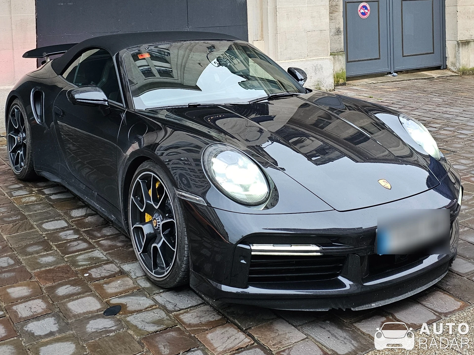 Porsche 992 Turbo S Cabriolet MkI spotted in Reims