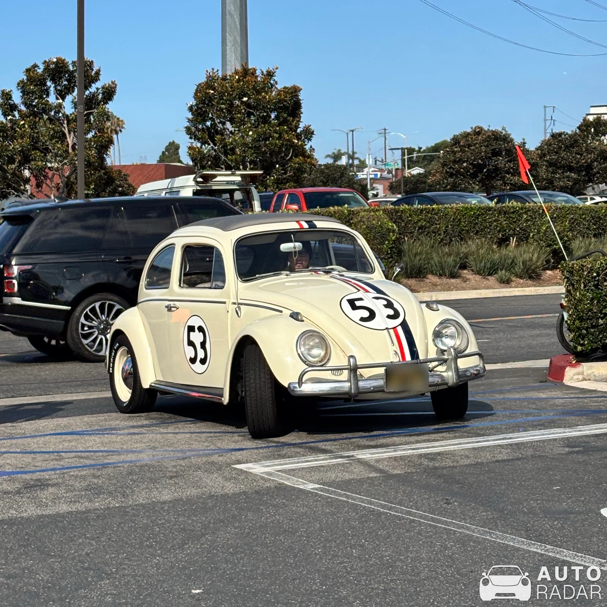 Volkswagen Beetle The Love Bug 1968 spotted in El Segundo
