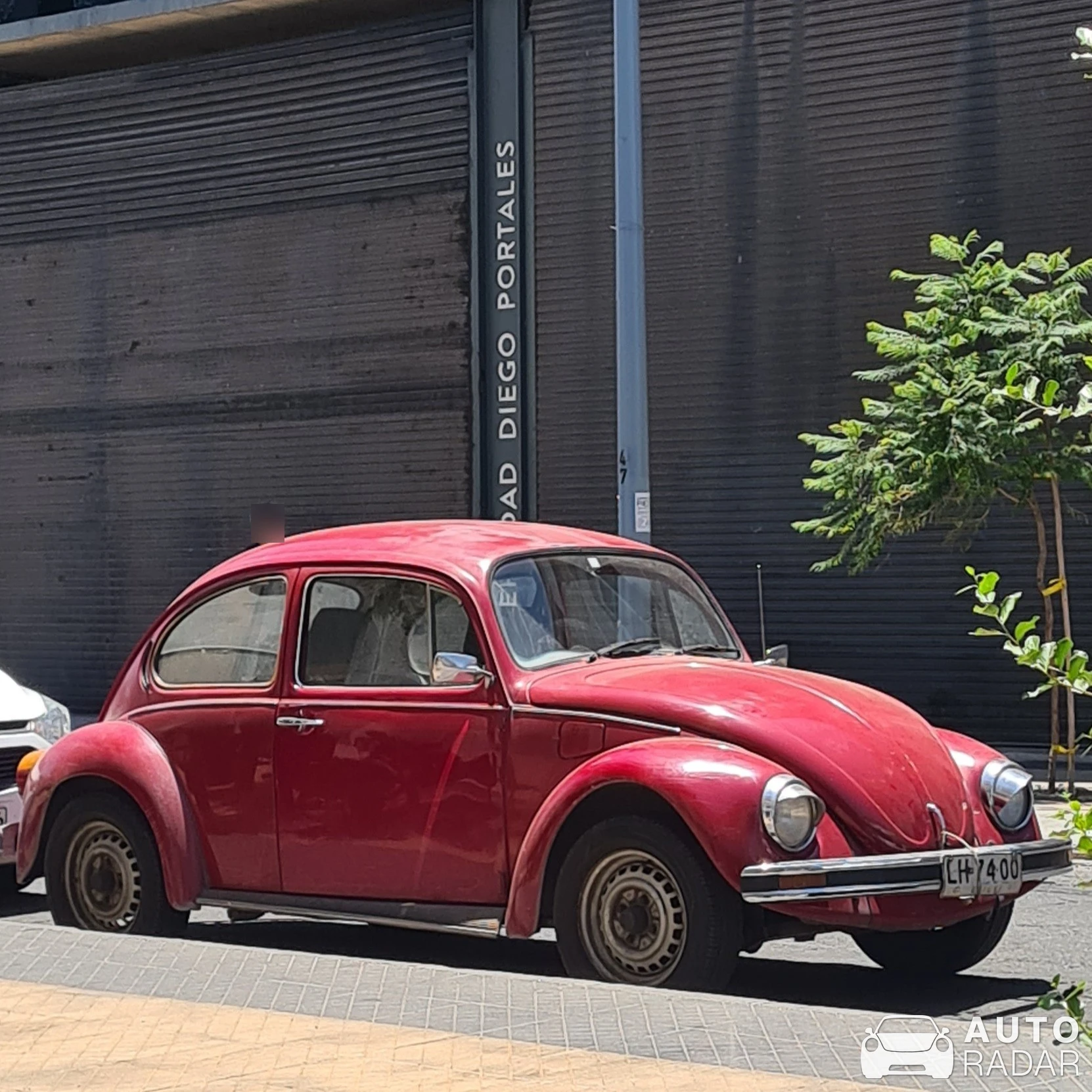 Volkswagen Beetle spotted in Santiago, Chile