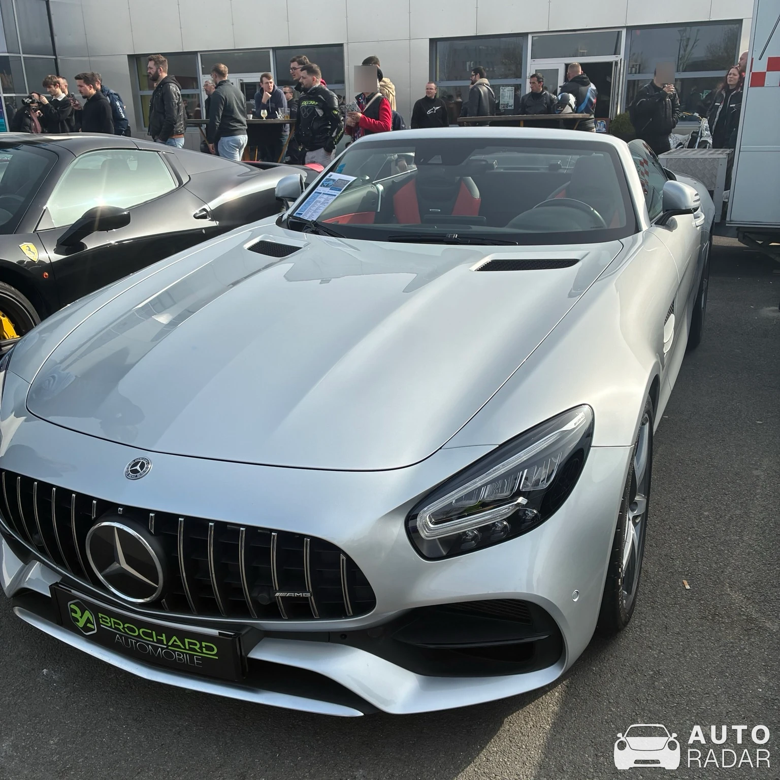 Mercedes-AMG GT C Roadster R190 2019 spotted in Valenciennes