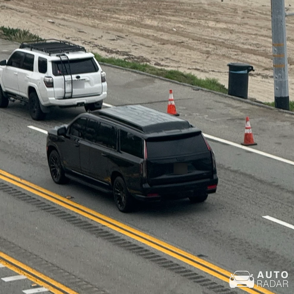 Cadillac Escalade Limousine spotted in Los Angeles