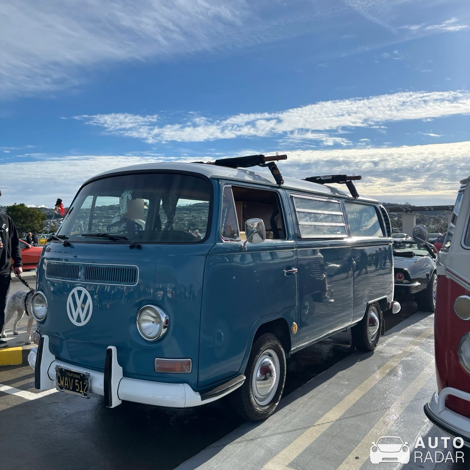 Volkswagen Type 2 T2a Westfalia Camper spotted in San Clemente, United States