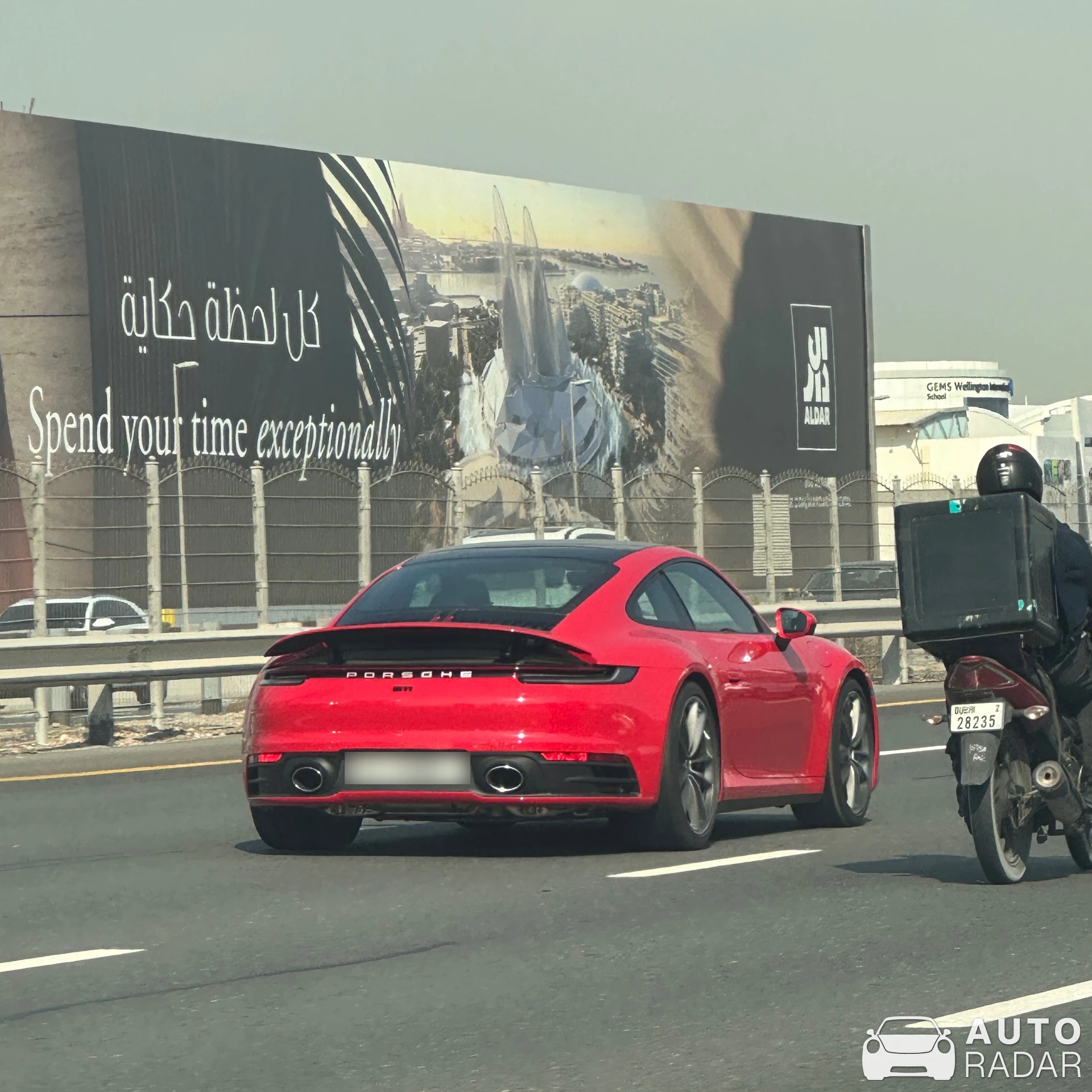 Porsche 992 Carrera MkI spotted in Dubai, United Arab Emirates