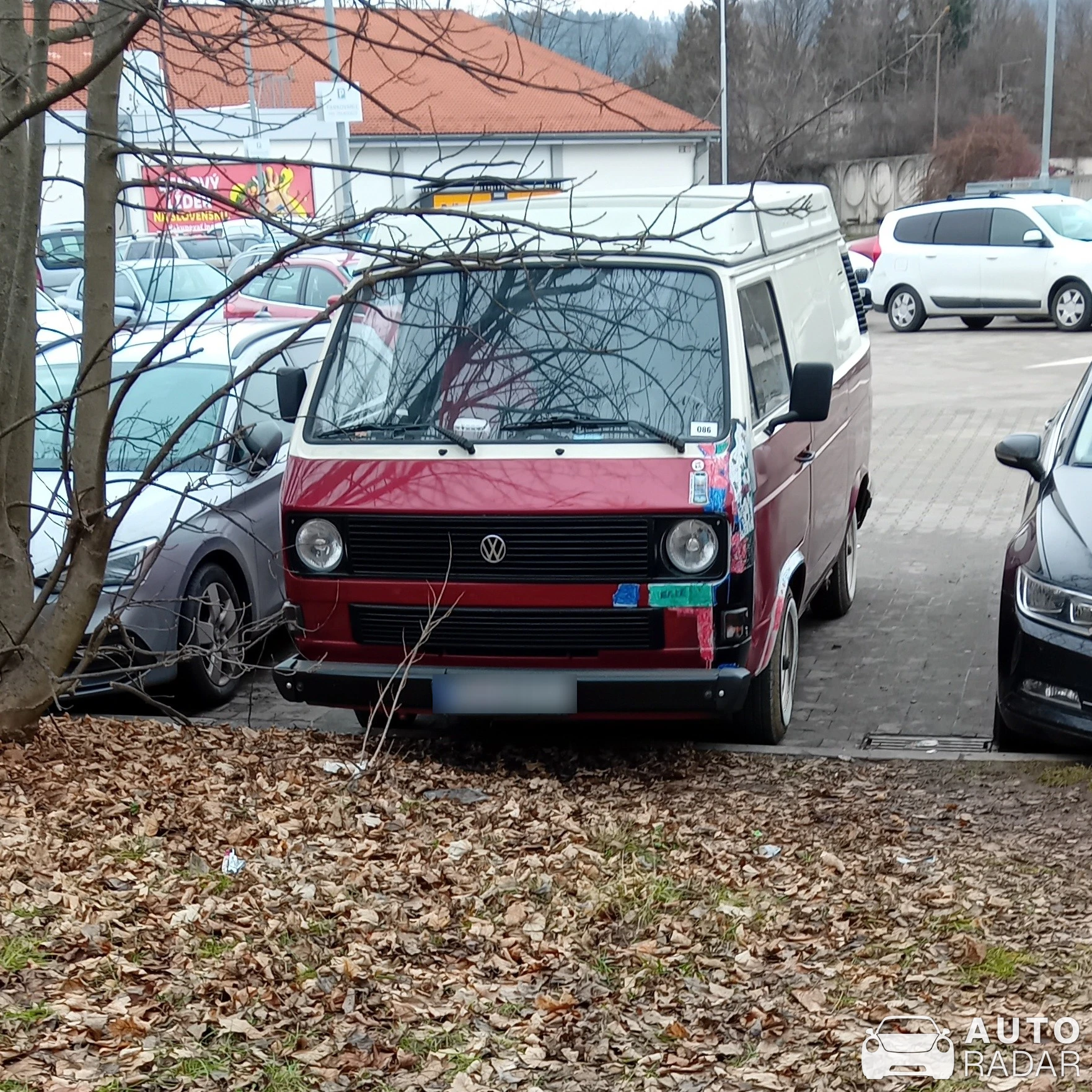 Volkswagen Transporter T3 spotted in Žilina