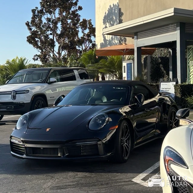 Porsche 992 Turbo S Cabriolet MkI spotted in El Segundo, United States