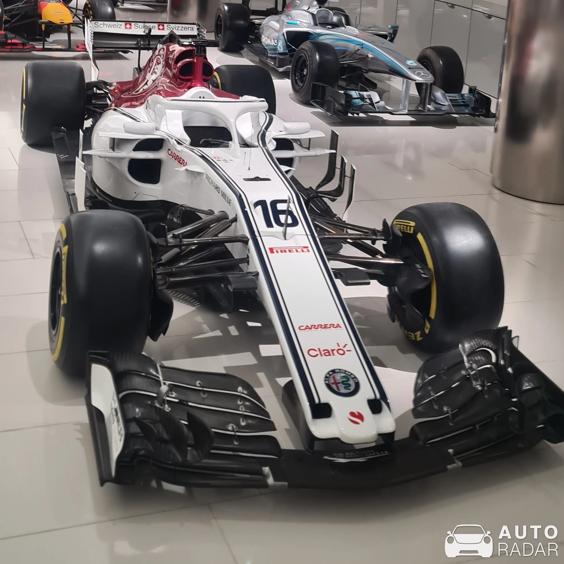 Sauber C37 spotted in Monaco