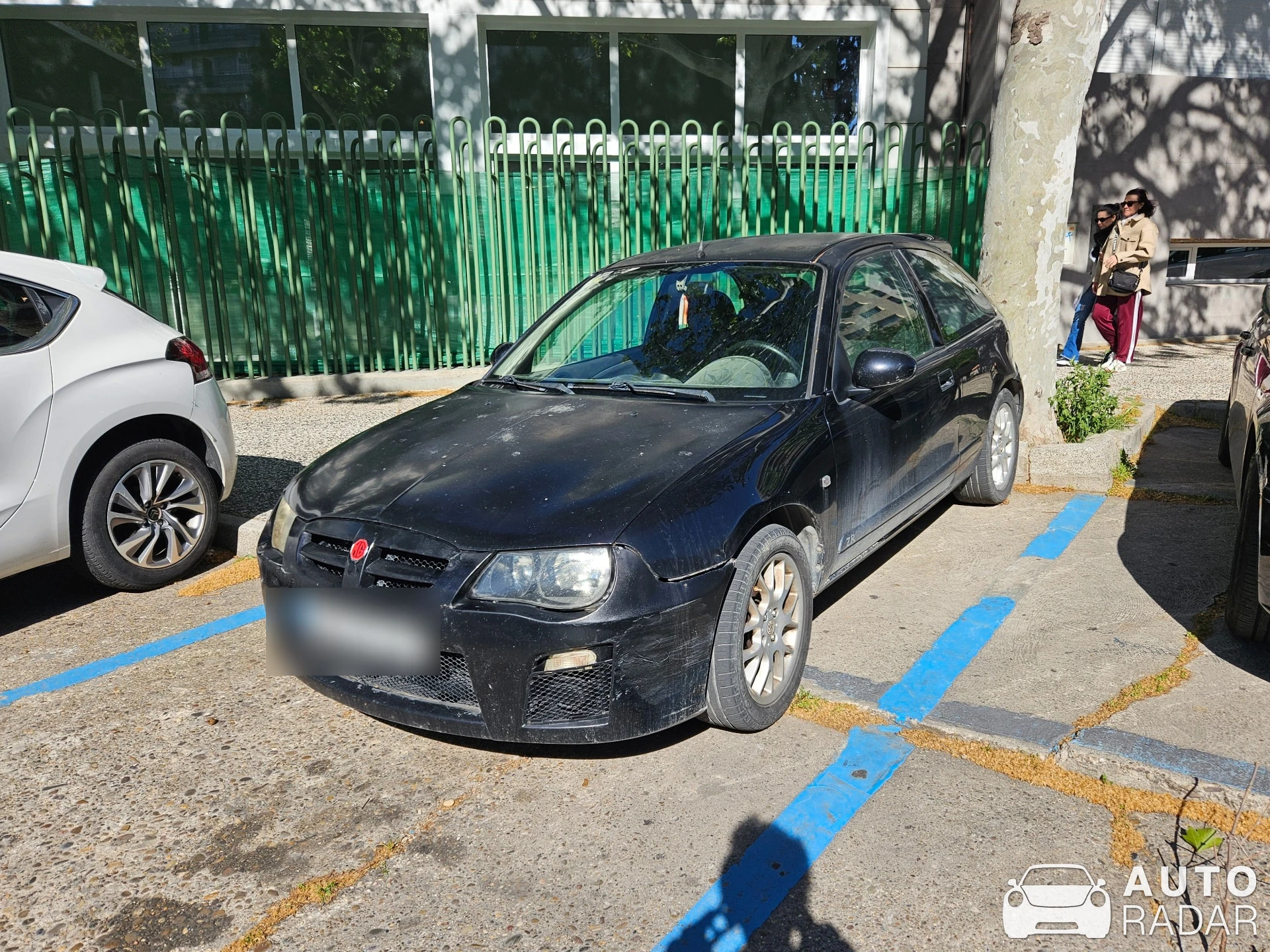MG ZR spotted in Zaragoza