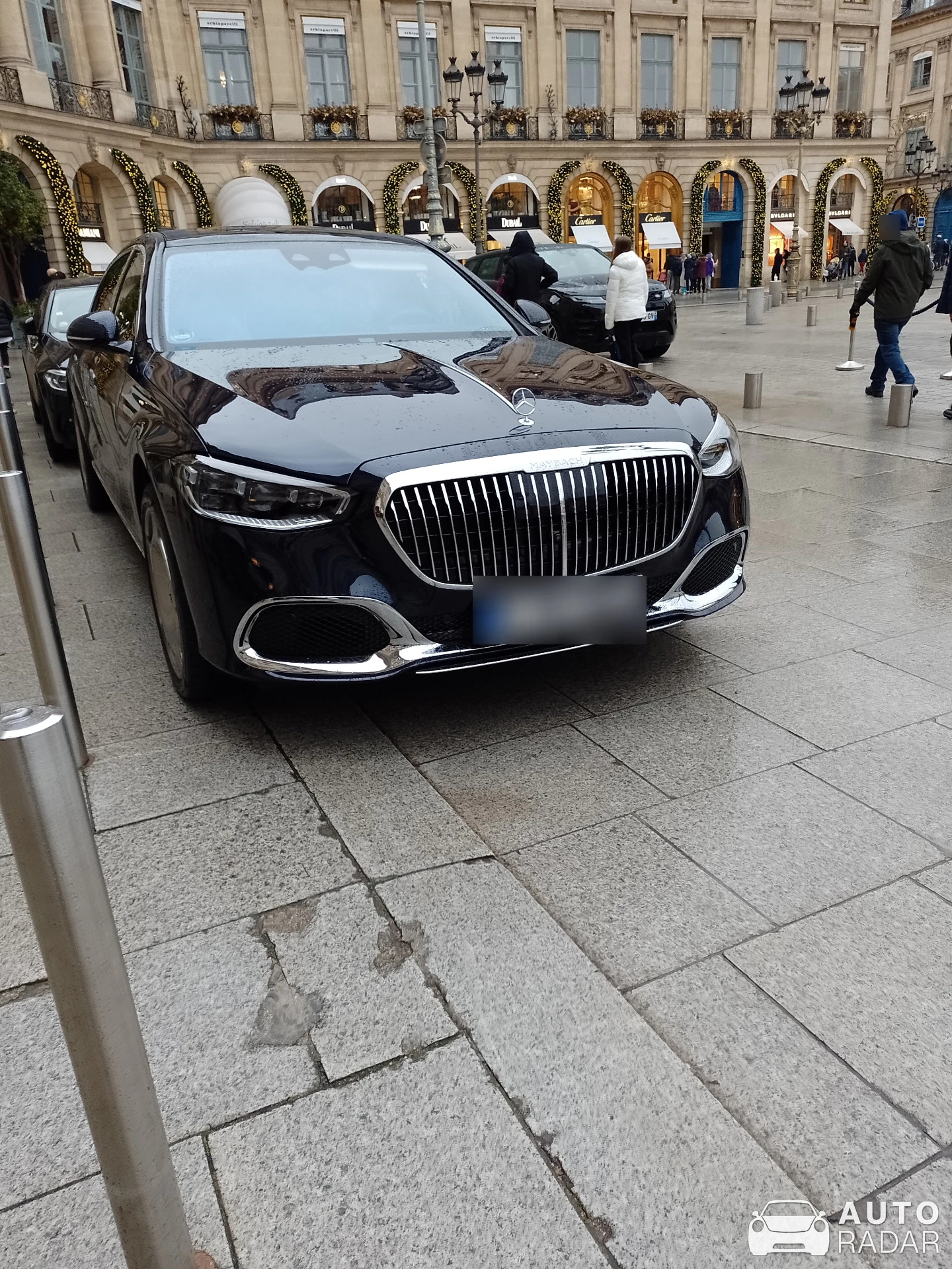 Mercedes-Maybach S 580 4MATIC spotted in Paris, France