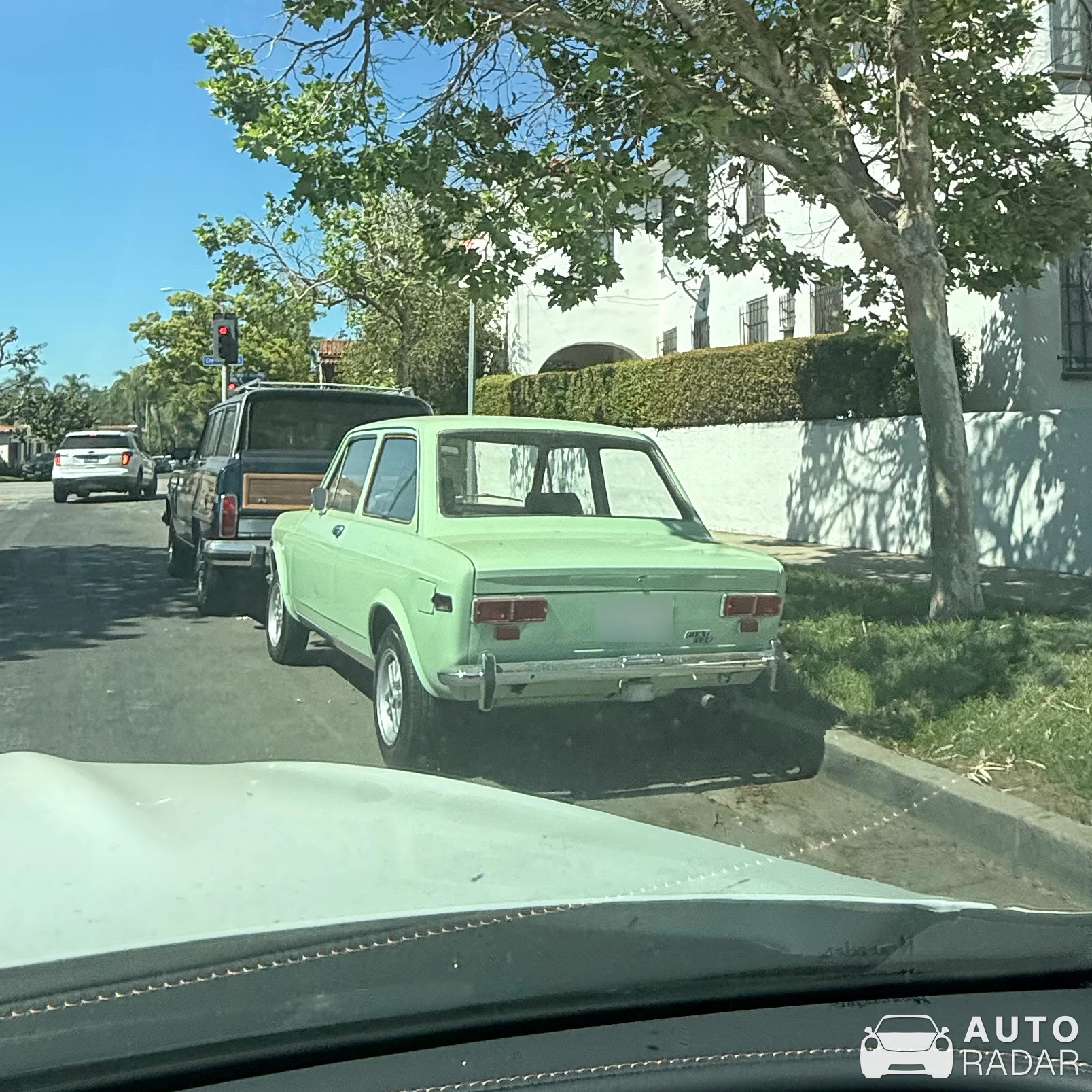 Fiat 128 spotted in Los Angeles