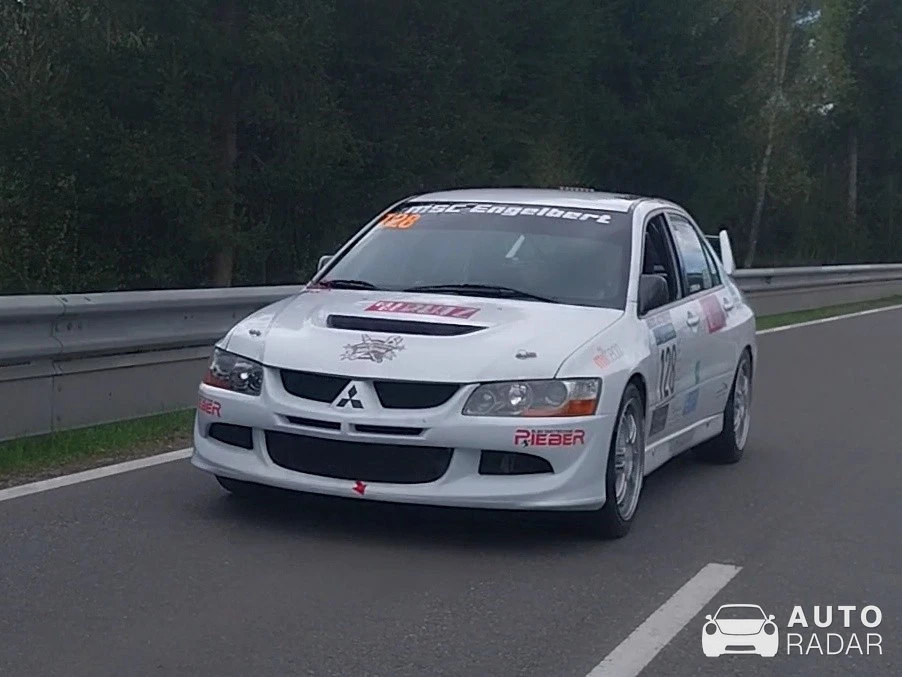 Mitsubishi Lancer Evolution IX spotted in Semriach, Austria