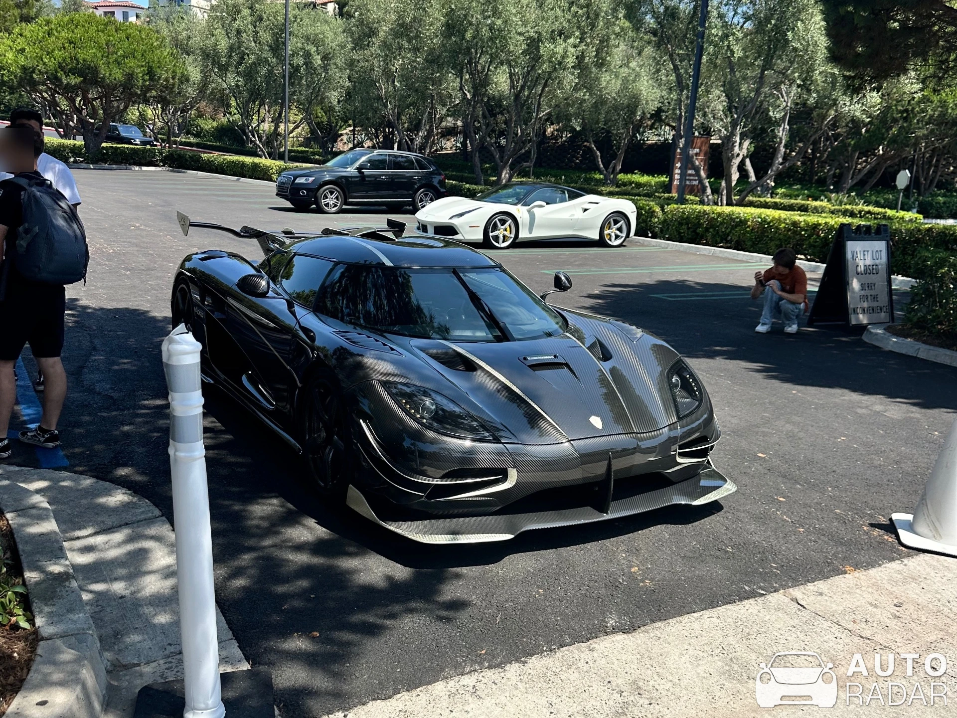 Koenigsegg Agera RS FE Vader spotted in Newport Beach