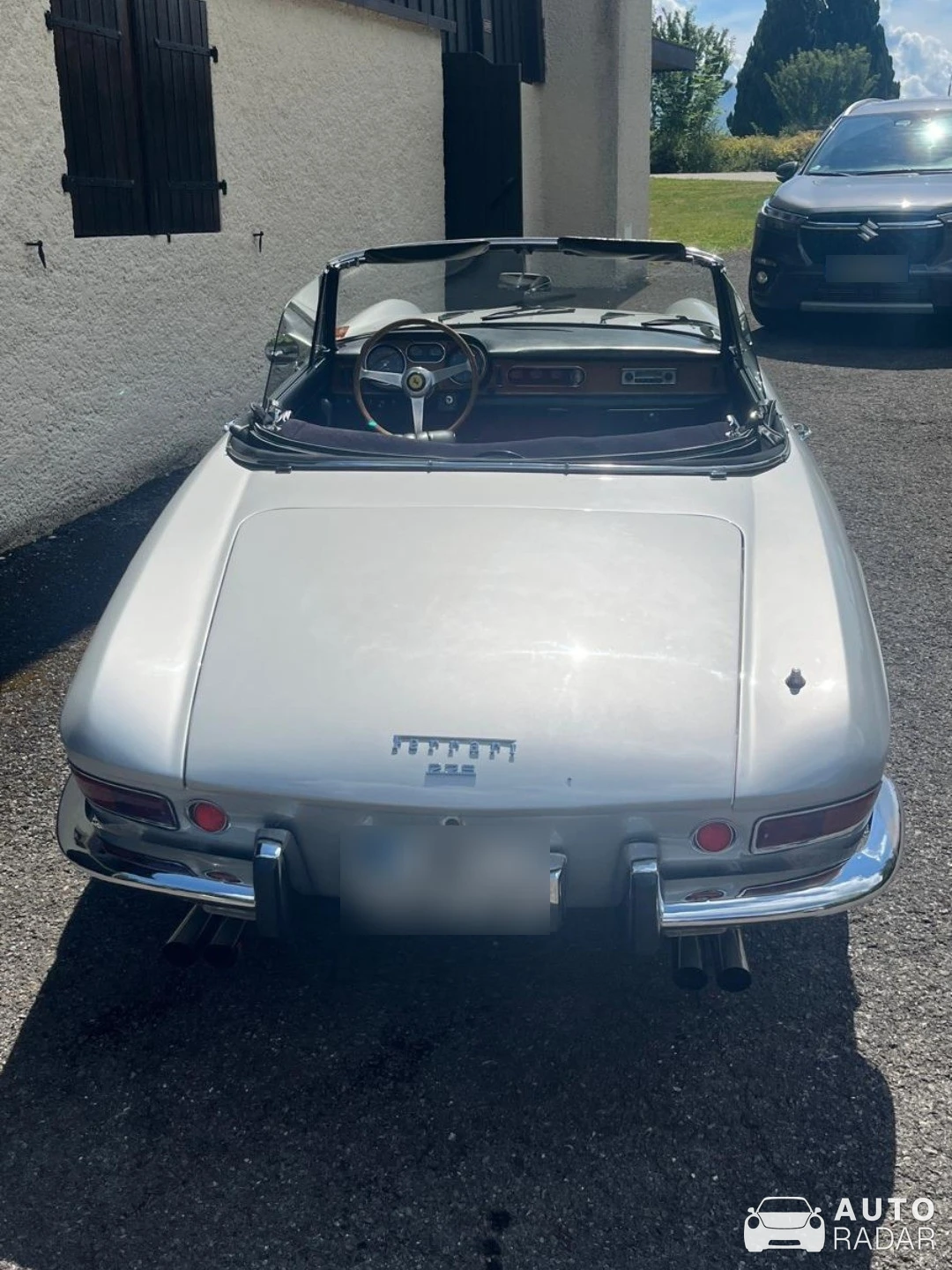 Ferrari 330 GTS spotted in Saint-Jean-de-Sixt