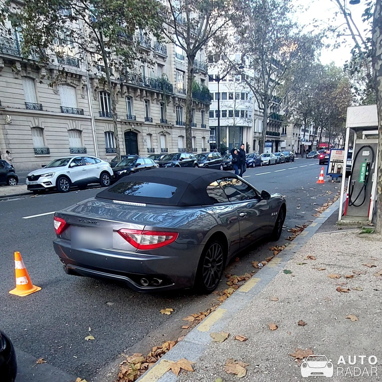 Maserati GranCabrio spotted in Paris, France