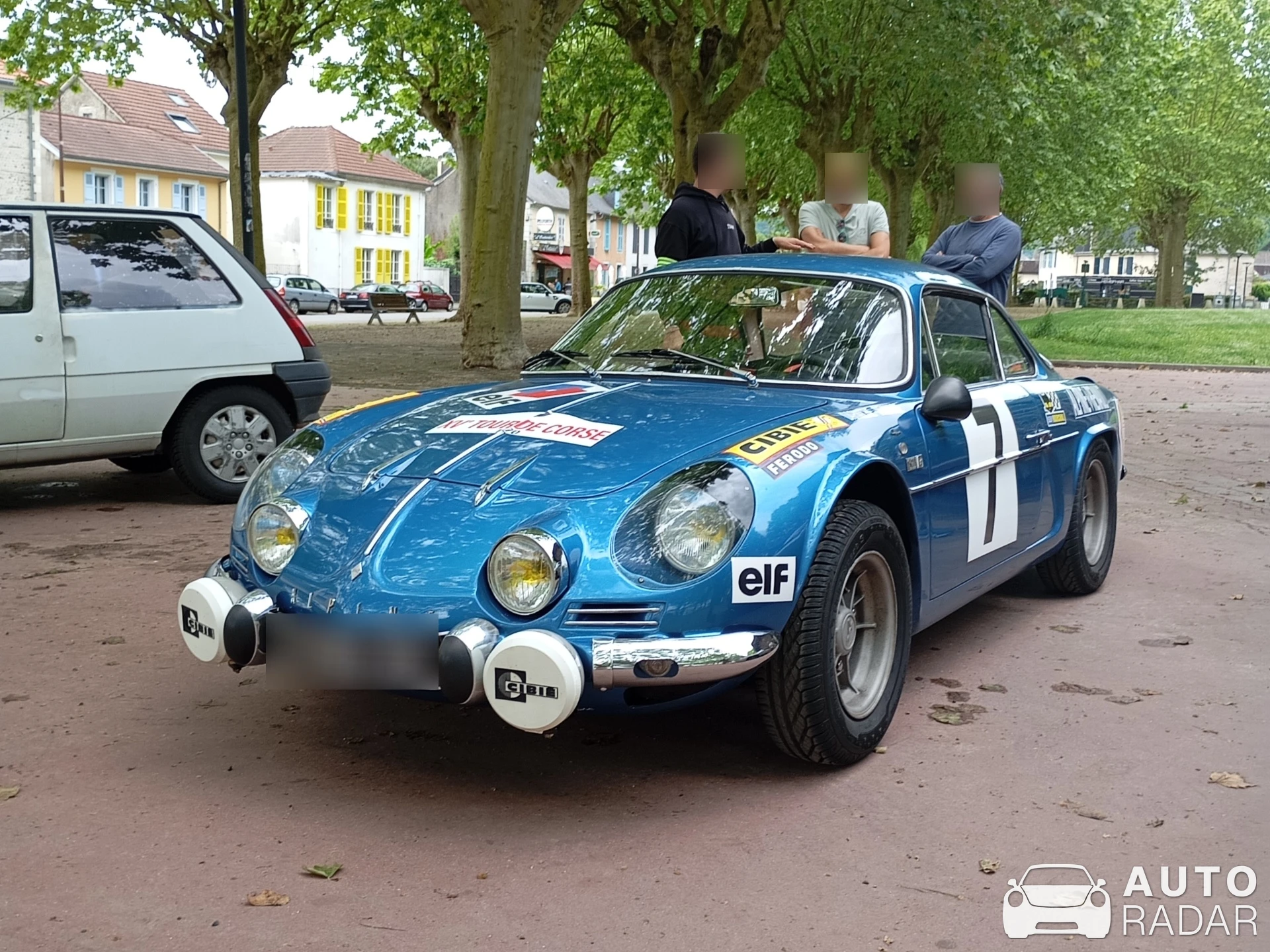 Alpine A110 Rally RGT spotted in Jurançon, France