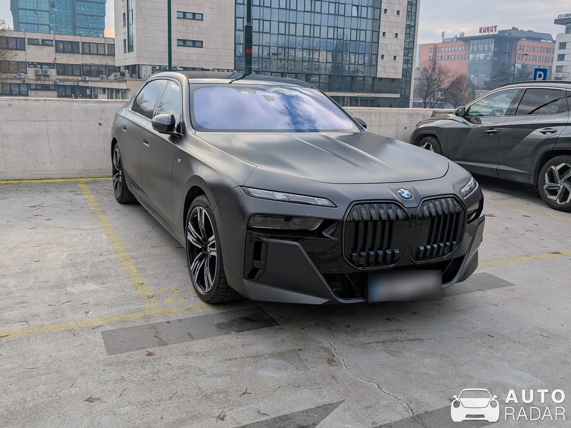 BMW 7 Series G70 Active Hybrid spotted in Sarajevo