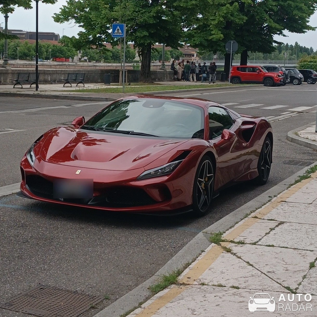 Ferrari F8 Tributo spotted in Verona, Italy
