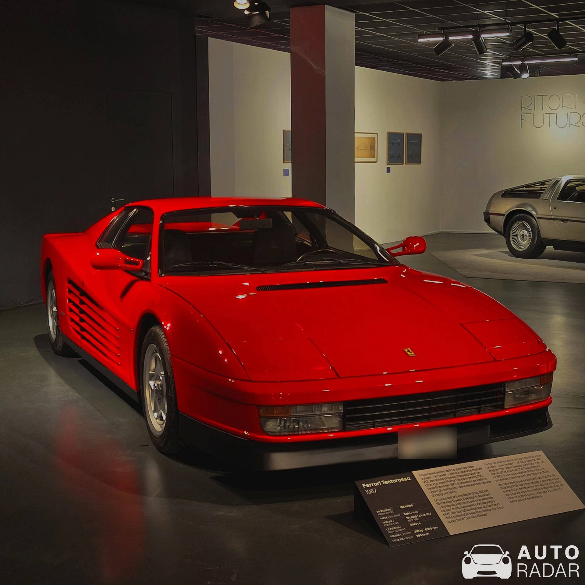 Ferrari Testarossa spotted in Torino, Italy