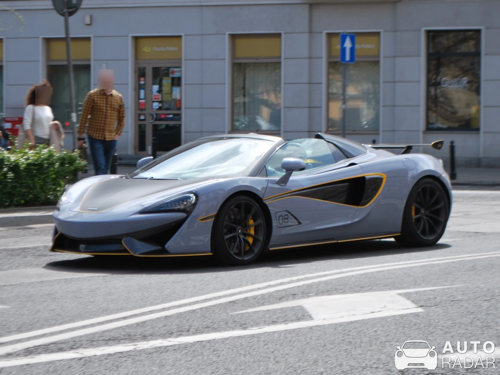 McLaren 570S Spider spotted in Warszawa, Poland