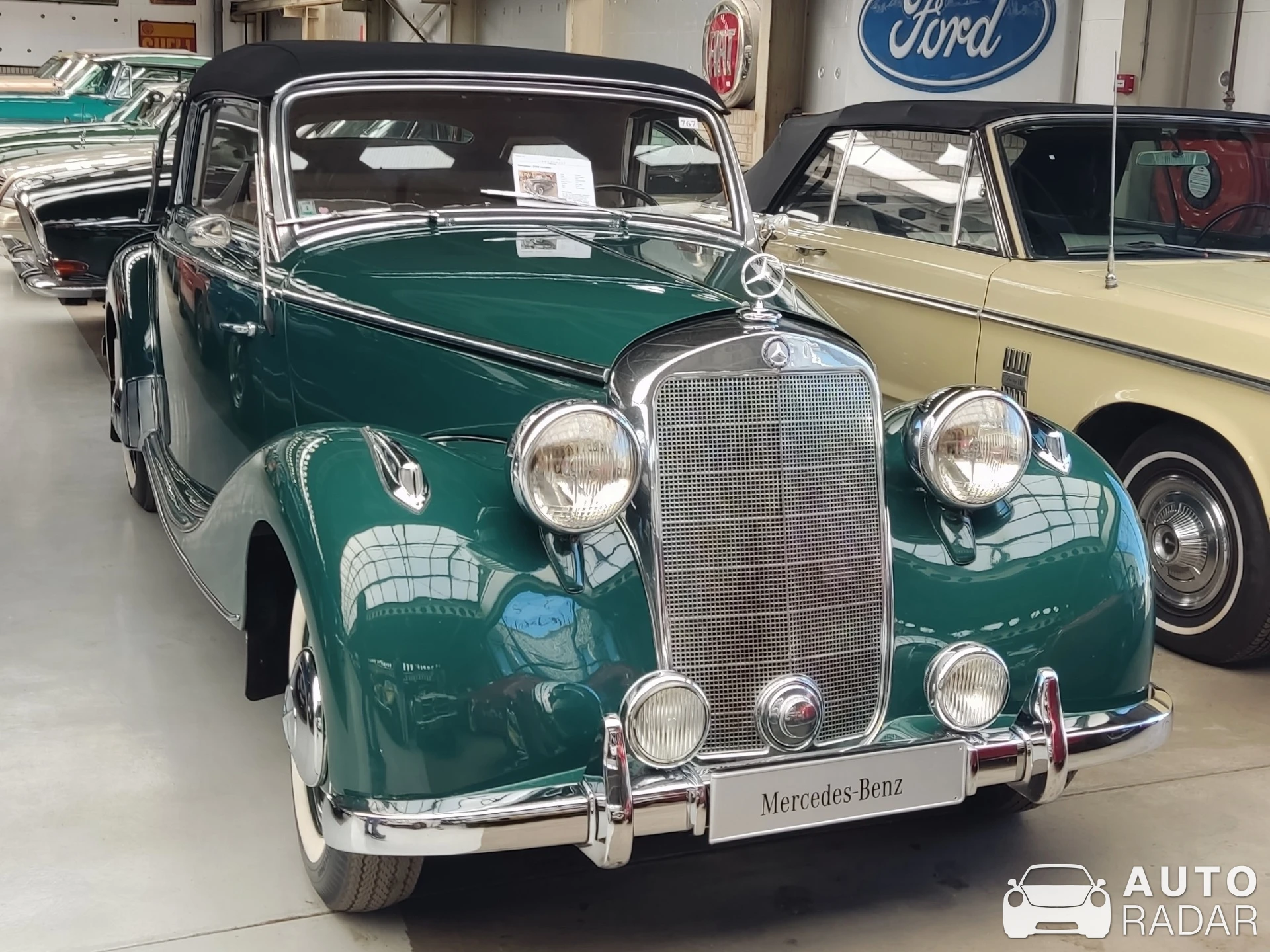 Mercedes-Benz 170 S Roadster spotted in De Lier