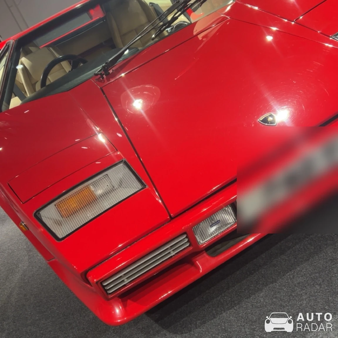 Lamborghini Countach LP5000 S spotted in Yeovil