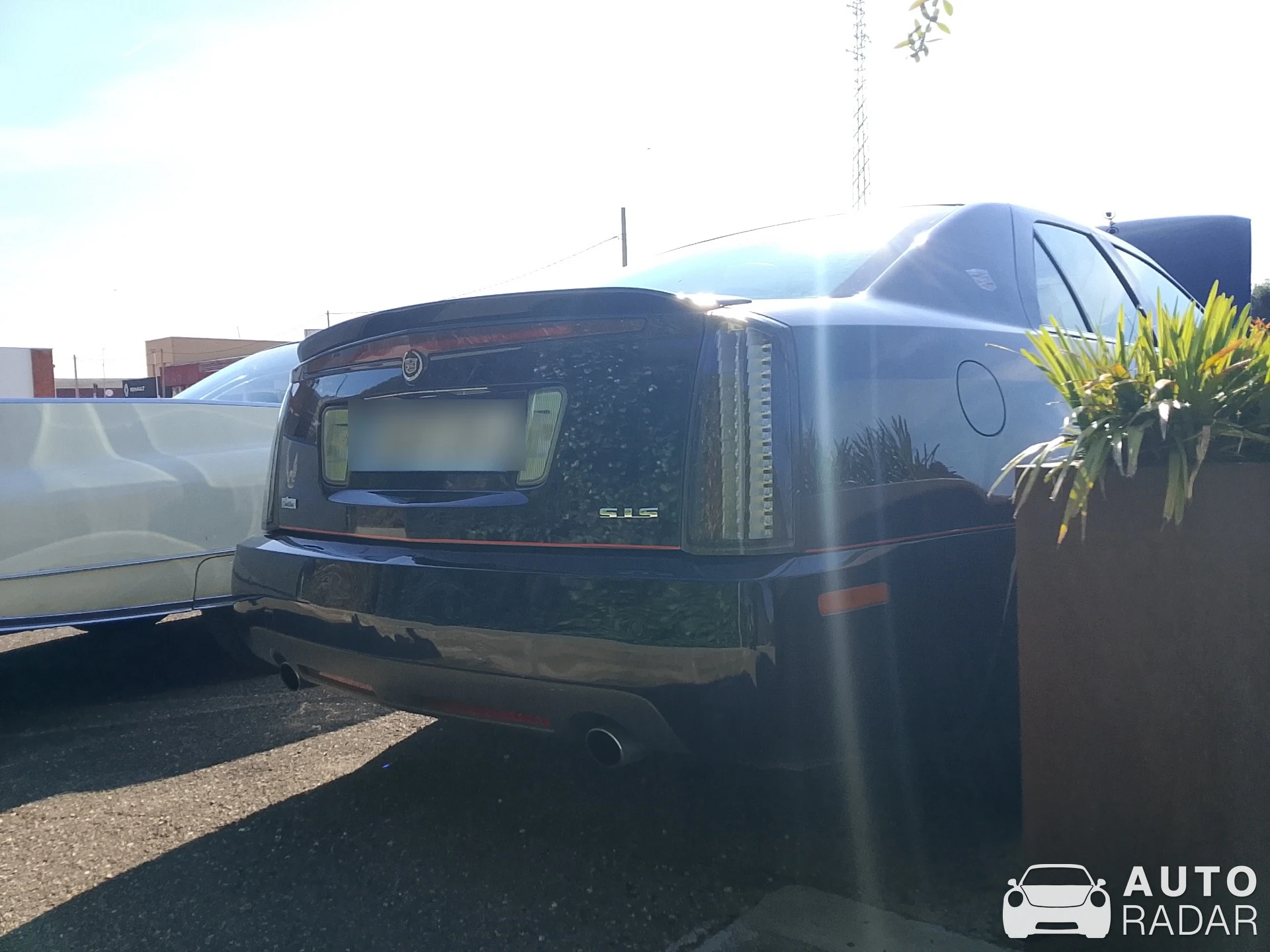 Cadillac STS spotted in Zaragoza