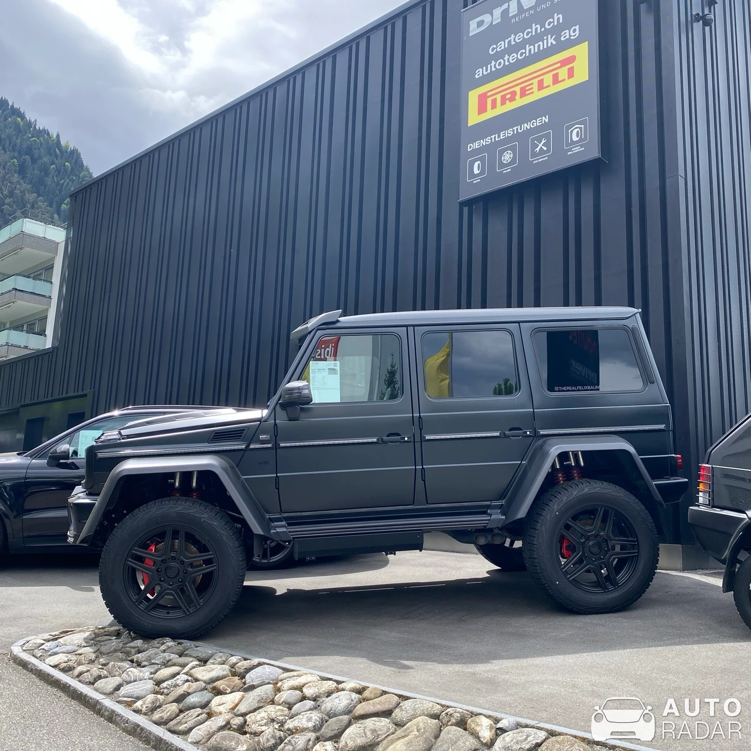Mercedes-AMG Brabus G 63 4x4² W463 spotted in Zizers, Schweiz