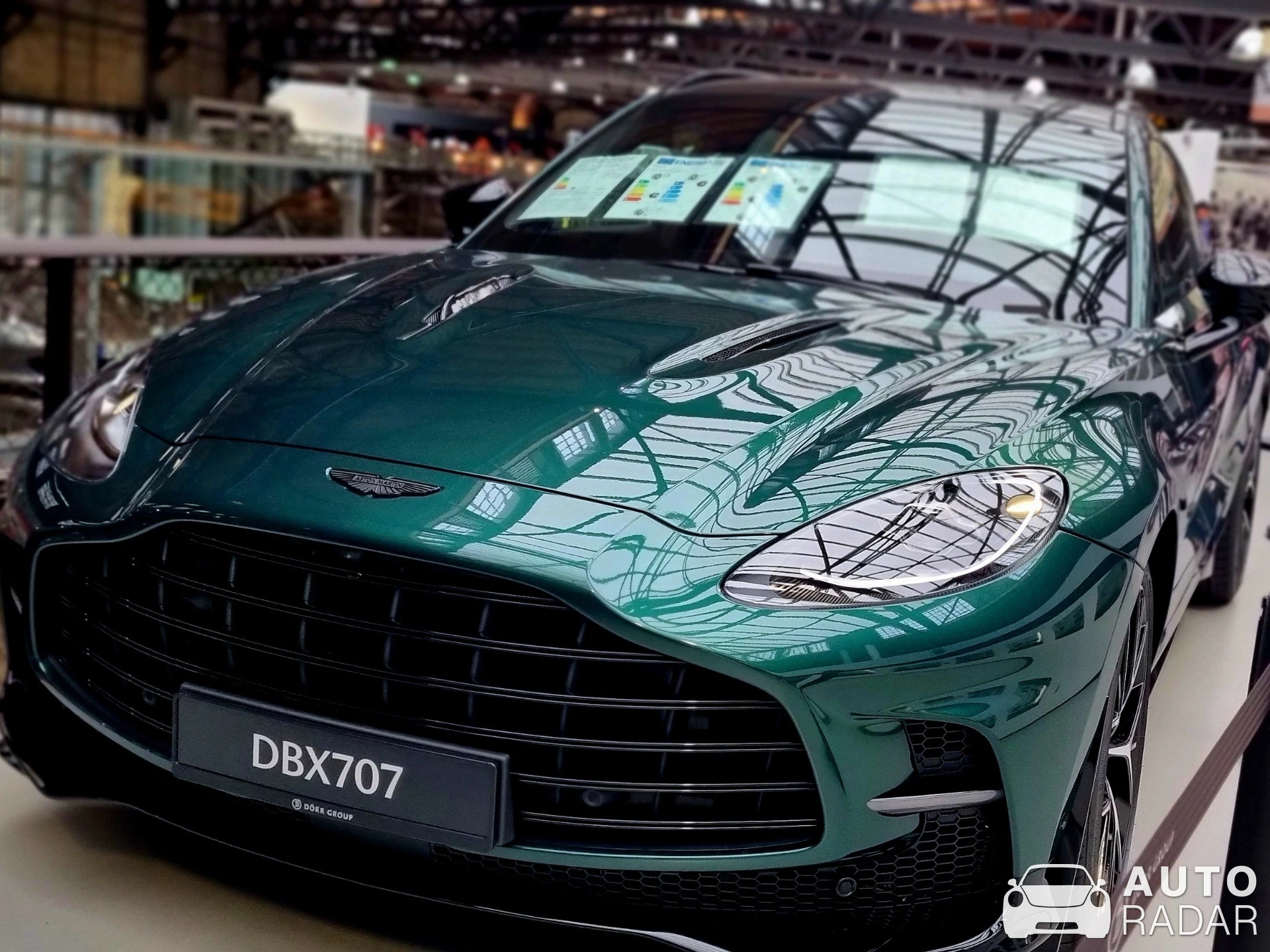 Aston Martin DBX707 spotted in Düsseldorf, Germany