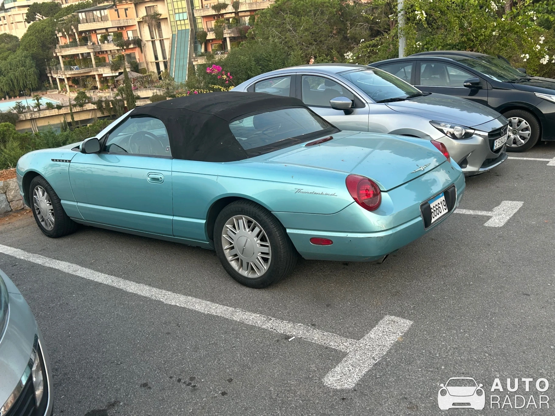 Ford Thunderbird spotted in Matn, Lebanon