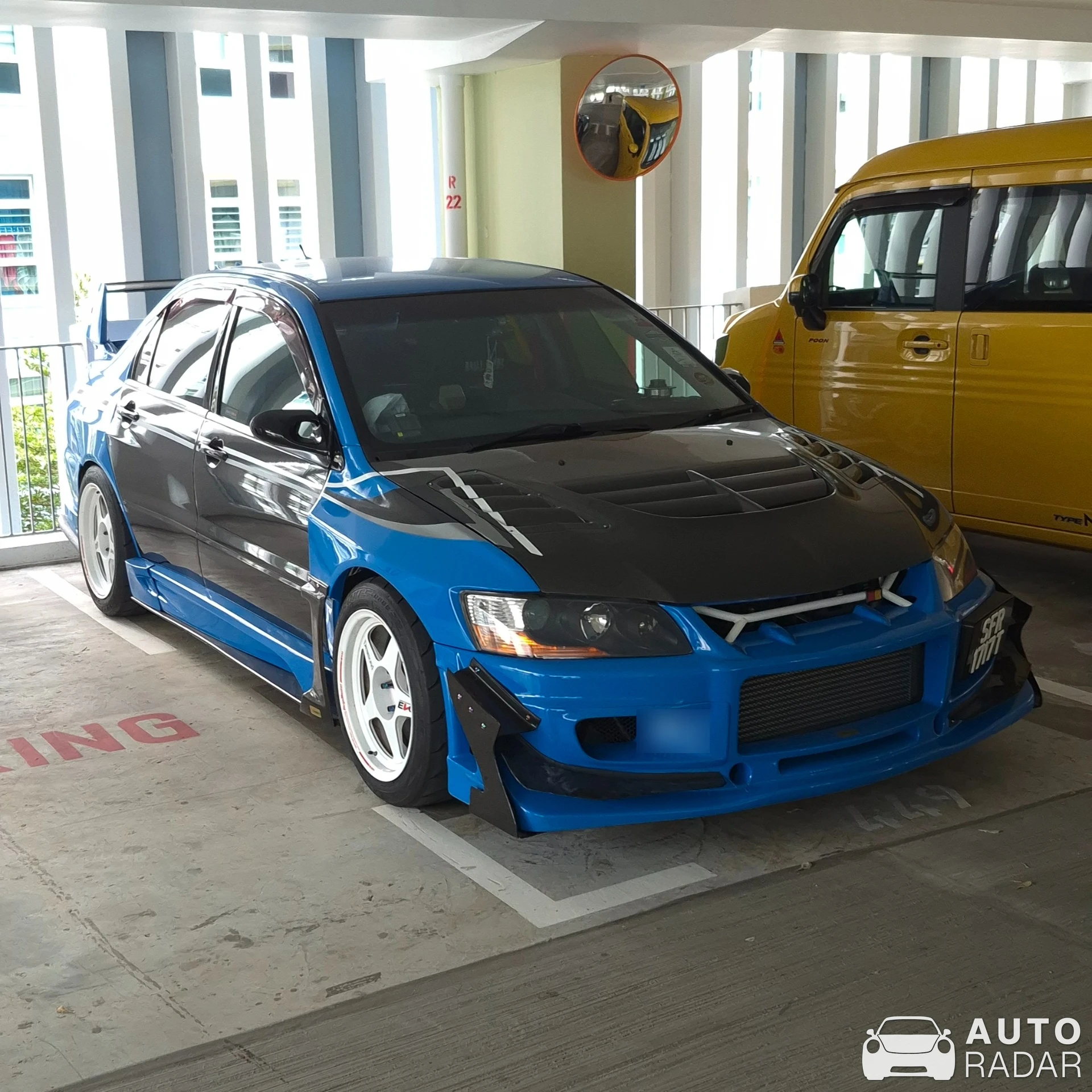 Mitsubishi Lancer Evolution IX MR spotted in Singapore, Singapore