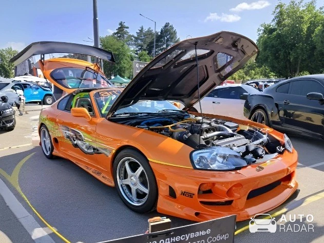 Toyota Supra A80 spotted in Bitola