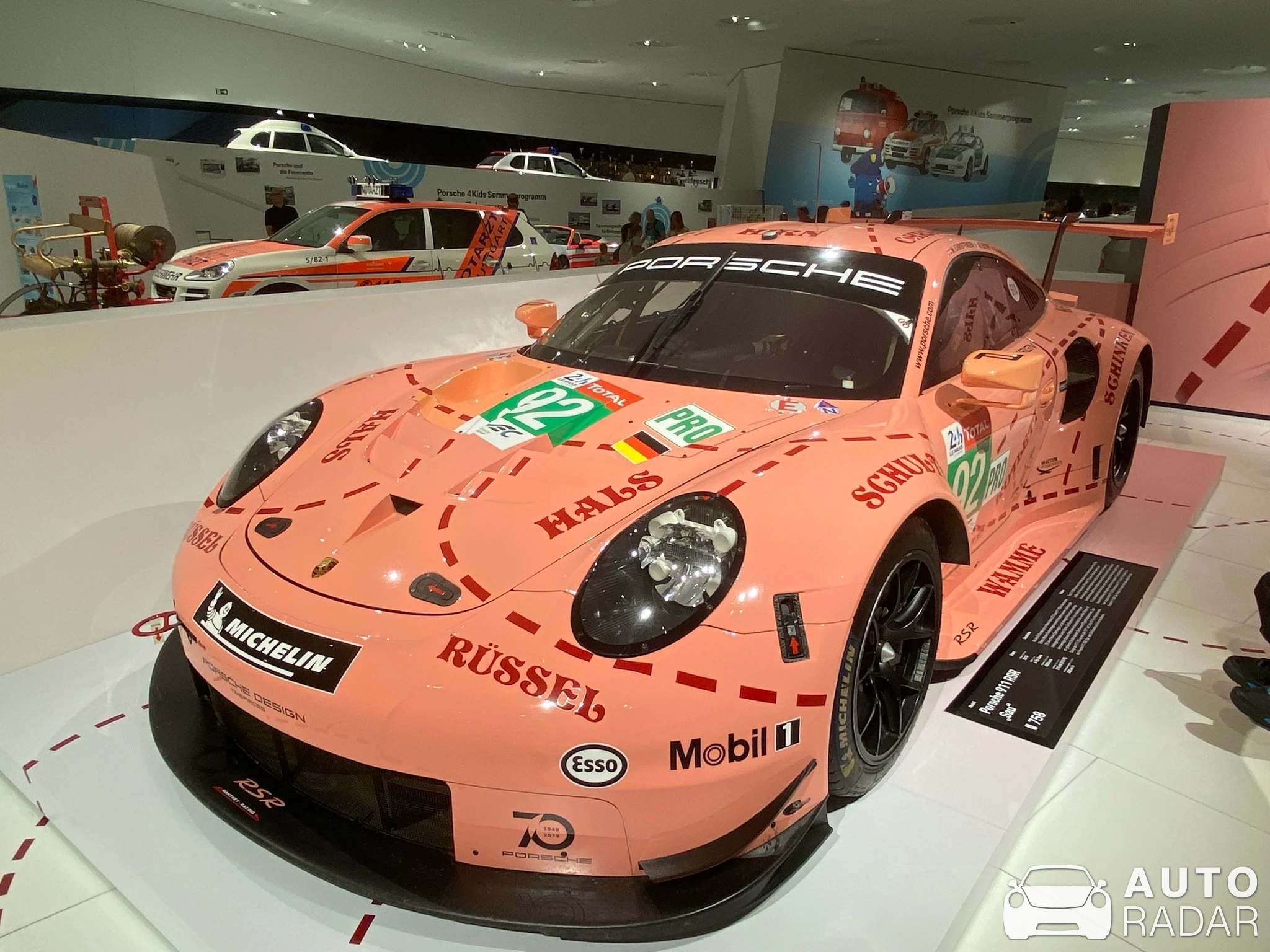 Porsche 911 RSR spotted in Stuttgart