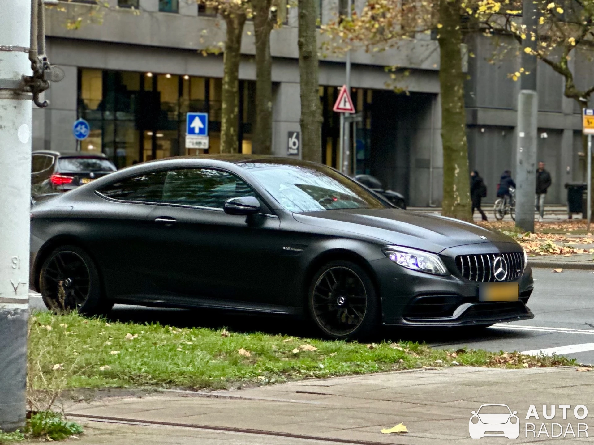 Mercedes-AMG C 63 Coupé C205 2018 spotted in Rotterdam, Netherlands