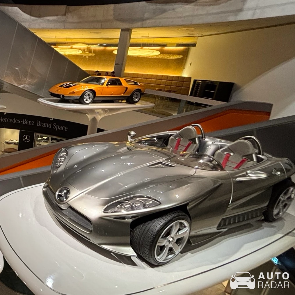 Mercedes-Benz F400 spotted in Stuttgart