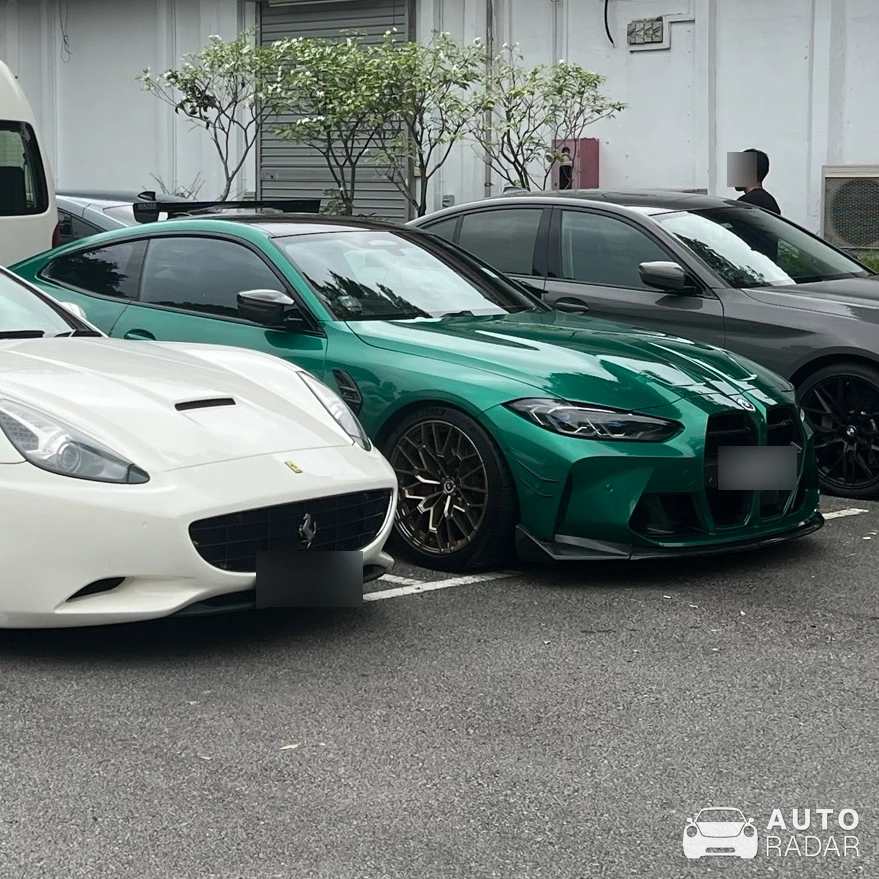 BMW M4 G82 Coupé Competition spotted in Singapore, Singapore