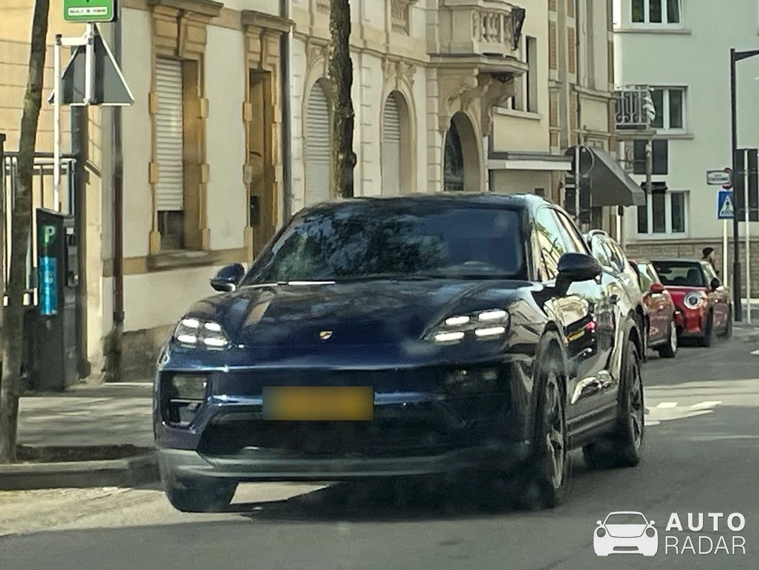 Porsche Macan EV Turbo spotted in Luxembourg