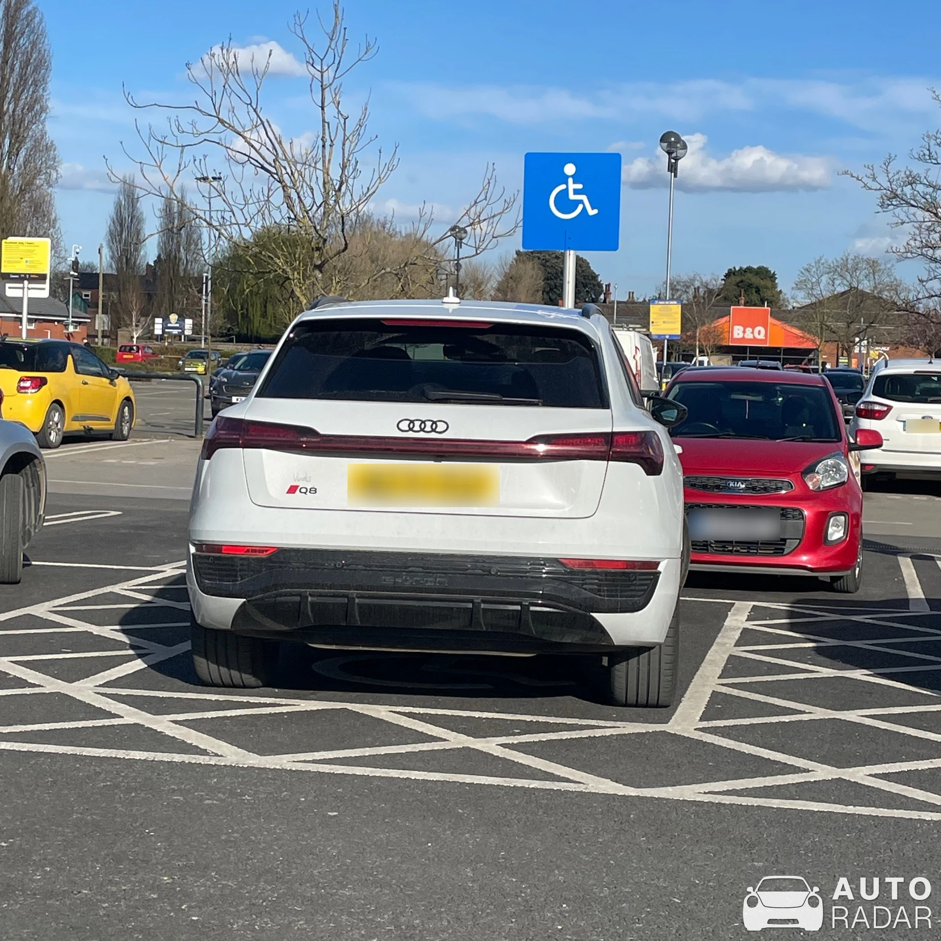 Audi Q8 E-Tron spotted