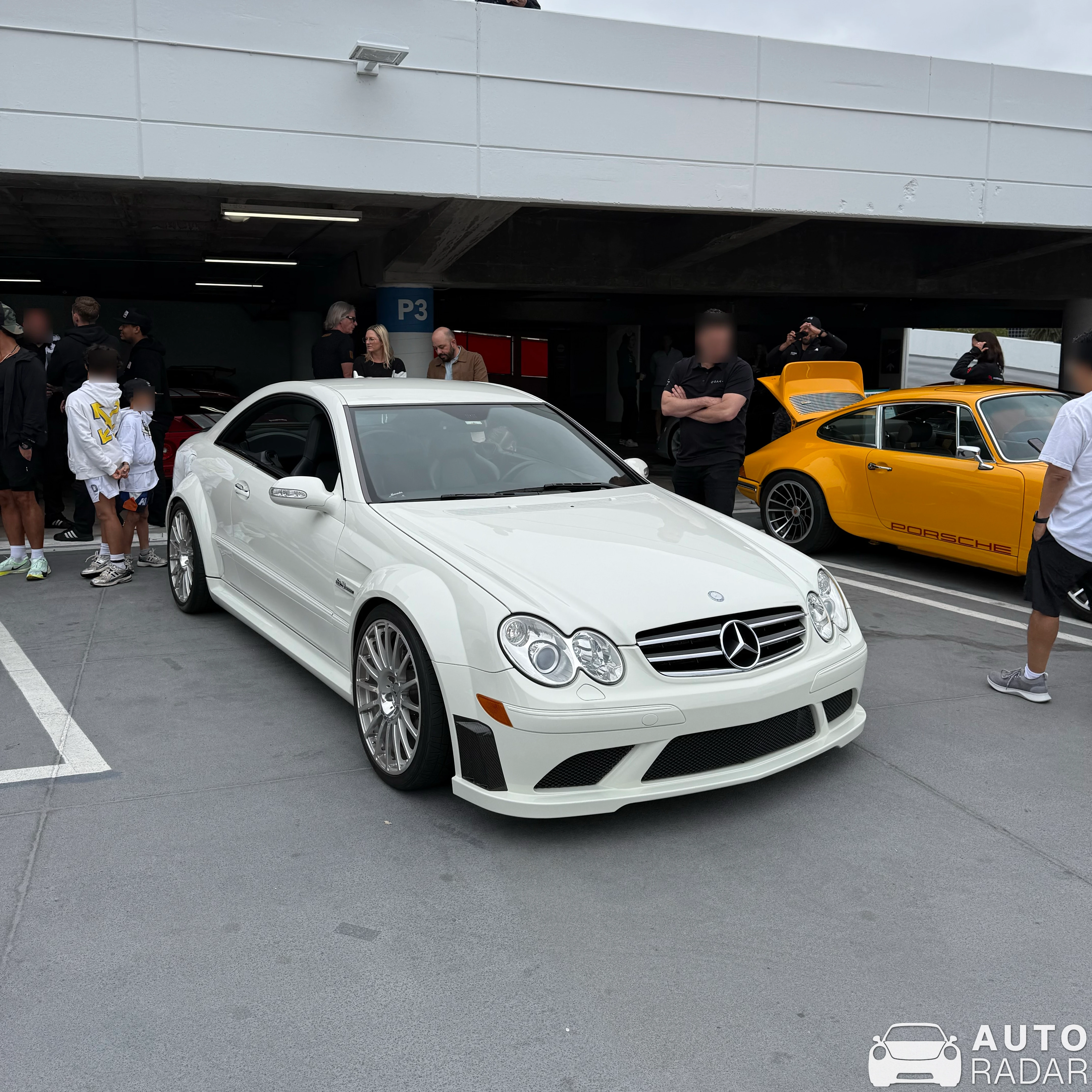 Mercedes-Benz CLK 63 AMG Black Series spotted in Los Angeles